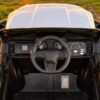 Дитячий повнопривідний електромобіль Bambi Mercedes Design Big Wheels (MP3) з багажником, білий
