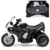 Дитячий триколісний електромотоцикл Bambi BMW RR (MP3), білий