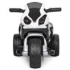 Дитячий триколісний електромотоцикл Bambi BMW RR (MP3), білий