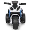 Дитячий триколісний електромотоцикл Bambi BMW RR (MP3), блакитний