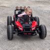 Дитячий електромобіль Bambi Buggy Power Sport, повнопривідний, червоний