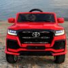 Дитячий електромобіль Bambi Toyota Land Cruiser, червоний