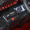 Дитячий електромобіль Bambi Jeep RoadRacer (MP3) з автофарбуванням, червоний