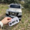 Дитячий електромобіль Bambi Toyota Land Cruiser, сірий