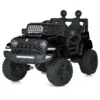 Дитячий електромобіль Bambi Jeep RoadRacer (MP3) з автофарбуванням, чорний