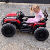Дитячий електромобіль Bambi Buggy Power Sport, повнопривідний, червоний