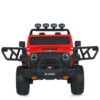 Дитячий електромобіль Bambi Jeep з додатковими ліхтарями, червоний
