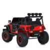 Дитячий електромобіль Bambi Jeep з додатковими ліхтарями, червоний