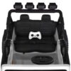 Дитячий електромобіль Bambi Jeep з додатковими ліхтарями, білий