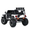 Дитячий електромобіль Bambi Jeep з додатковими ліхтарями, білий