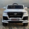 Дитячий електромобіль Bambi Toyota Land Cruiser, білий