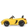 Дитячий двомісний електромобіль Bambi Porsche Cayman до 100 кг, жовтий