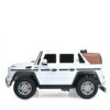 Дитячий електромобіль Bambi Mercedes Benz Maybach G650, з регулюванням сидінь, білий