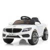 Дитячий електромобіль з пультом керування Bambi BMW, білий