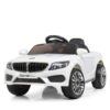 Дитячий електромобіль з пультом керування Bambi BMW, білий