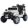 Дитячий електромобіль Bambi Jeep Gravity 41 (MP3) з прожекторами та лопатою, білий