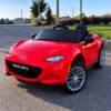 Дитячий повнопривідний електромобіль Bambi Mazda MX-5,червоний