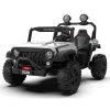 Дитячий повнопривідний Bambi Jeep з навісними фарами, білий