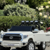Дитячий електромобіль Bambi Toyota Tundra з додатковими фонарями, білий