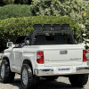 Дитячий електромобіль Bambi Toyota Tundra з додатковими фонарями, білий