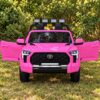 Дитячий електромобіль Bambi Toyota Tundra з додатковими фонарями, рожевий