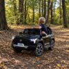 Дитячий електромобіль Bambi Toyota Tundra з додатковими фонарями 24V, чорний