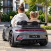 Дитячий електромобіль Bambi Porshe 911(MP4) зі спойлером, сірий