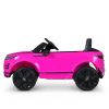 Дитячий електромобіль Bambi Range Rover Evoque (MP3) з додатковими коліщадками, малиновий