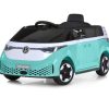 Дитячий електромобіль Bambi Volkswagen автобус, блакитний