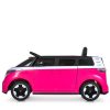 Дитячий електромобіль Bambi Volkswagen автобус, рожевий
