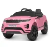 Дитячий електромобіль Bambi Range Rover Evoque (MP3) з додатковими коліщадками, малиновий