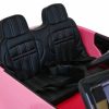 Дитячий електромобіль Bambi Range Rover Evoque (MP3) з додатковими коліщадками, малиновий