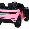 Дитячий електромобіль Bambi Range Rover Evoque (MP3) з додатковими коліщадками, малиновий
