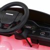 Дитячий електромобіль Bambi Range Rover Evoque (MP3) з додатковими коліщадками, малиновий