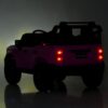 Дитячий електромобіль Джип Bambi Toyota з навісними фарами, білий