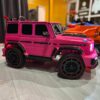 Дитячий електромобыль Bambi Mercedes G-Class зі спойлером та тюнінгом, рожевий