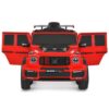 Дитячий електромобыль Bambi Mercedes G-Class зі спойлером та тюнінгом, червоний