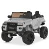 Електромобіль Джип Bambi Toyota дитячий з EVA колесами та пультом керування, сірий