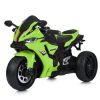 Дитячий триколісний електромотоцикл Yamaha R1 (MP3) з автофарбуванням, зелений