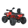 Дитячий повнопривідний електроквадроцикл Bambi OUTLANDER 850 (MP3), червоний