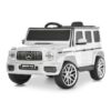 Дитячий електромобіль Mercedes G-Class одномісний, білий