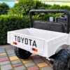 Дитячий електромобіль Toyota одномісна з EVA колесами, білий