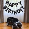 Дитячий електромобіль Mercedes G-Class одномісний, чорний