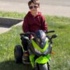 Дитячий електромотоцикл Bambi BMW COMFORT триколісний, зелений