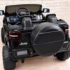 Дитячий електромобіль джип 4x4 24V Premium DualDrive з пультом керування 2.4G, EVA колесами, м’яким екошкіряним сидінням, чорний