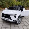 Дитячий електромобіль Lexus одномісний з EVA колесами, білий