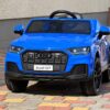 Дитячий електромобіль Audi Q7 з автофарбуванням, синій