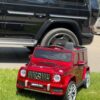 Дитячий електромобіль Mercedes G-Class одномісний, червоний