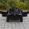 Дитячий електромобіль Lexus одномісний з EVA колесами, чорний