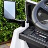 Дитячий електромобіль Toyota одномісна з EVA колесами, білий